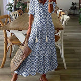 Luna | Könnyed Boho Midi Ruha