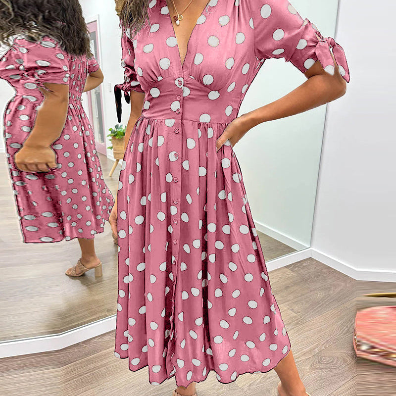 Monique™ | Elegáns Pöttyös Ruha