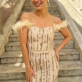 Aranyló maxi // Gold Ruha