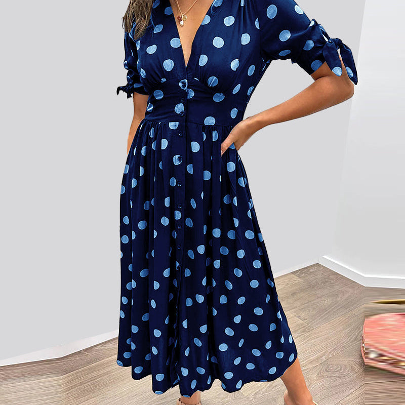 Monique™ | Elegáns Pöttyös Ruha