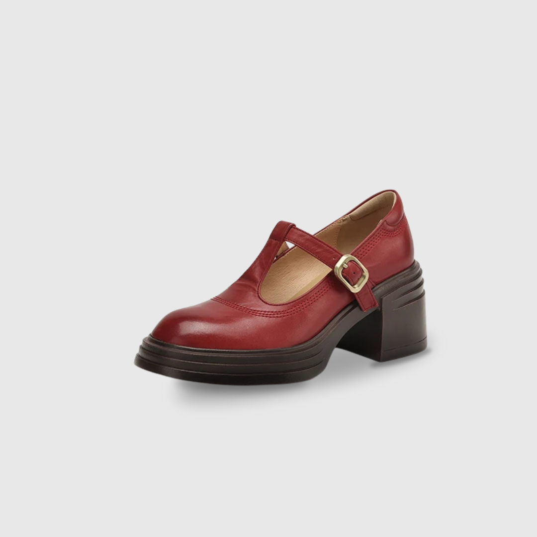 Natalie | Vastag sarkú pumps