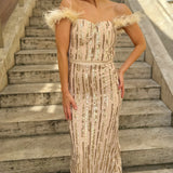 Aranyló maxi // Gold Ruha