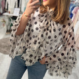 Pöttyös selyem ing // Dotty ing