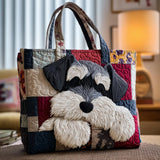 Artisal-tas met Schnauzer