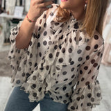 Pöttyös selyem ing // Dotty ing