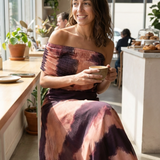 Sol | Vestido maxi tie dye