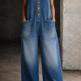 Saylor | Retro mosott pamut farmer overál