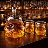 Whisky Üveg - Üveg és Pohár Készlet