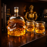 Whisky Üveg - Üveg és Pohár Készlet