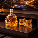 Whisky Üveg - Üveg és Pohár Készlet