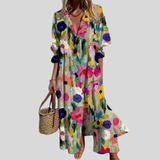 Zariah | Elegáns Bohém Maxi Ruha