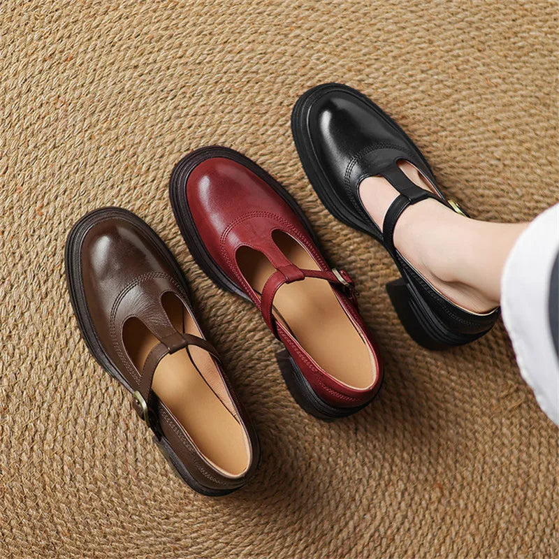 Natalie | Vastag sarkú pumps