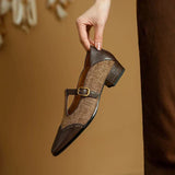 Sophie – Vintage cipő csattal