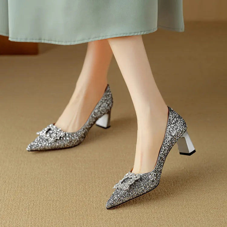 Theresa – Csillogó pumps