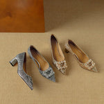 Josephine | Csillámos pumps