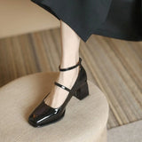 Elegáns bokapántos pumps