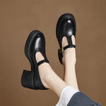 Natalie | Vastag sarkú pumps