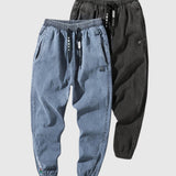 Elegáns farmer jogger nadrág
