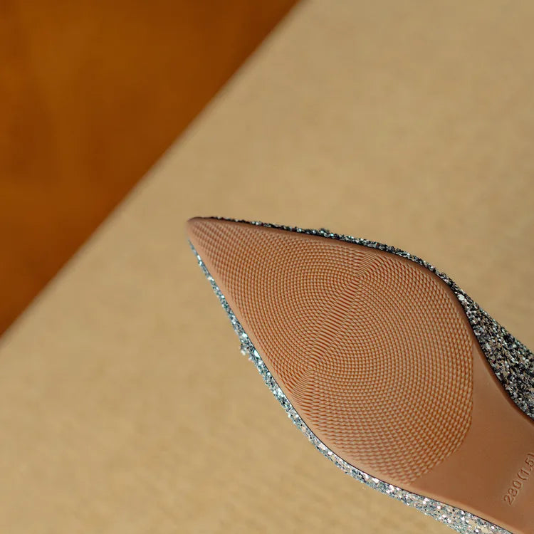 Josephine | Csillámos pumps