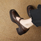 Natalie | Vastag sarkú pumps