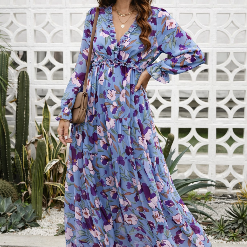 Floral | Hosszú ruha
