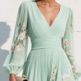 Coral | Vestido maxi