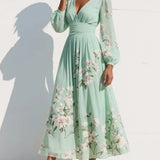 Coral | Vestido maxi