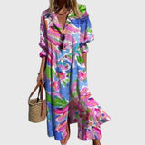Zariah | Elegáns Bohém Maxi Ruha
