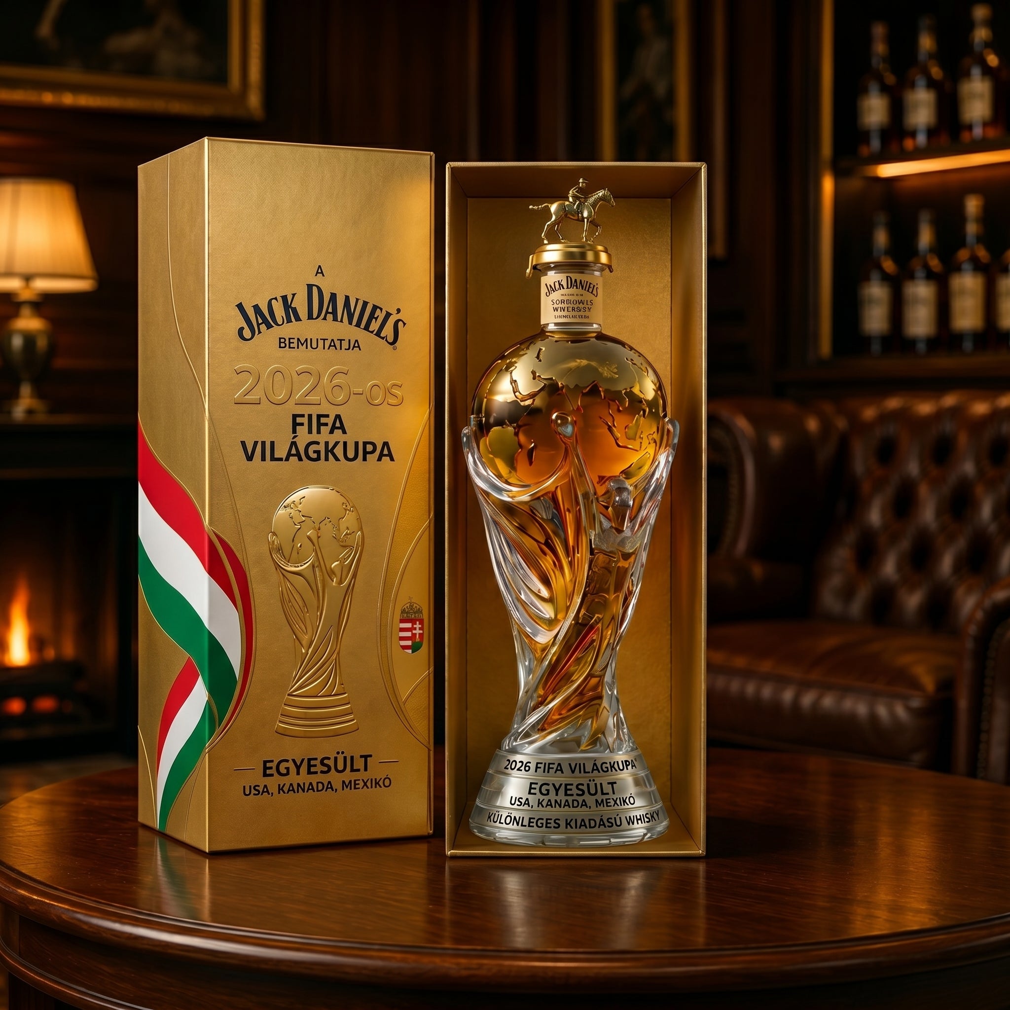 Whisky palack - Világbajnokság 2026 kiadás