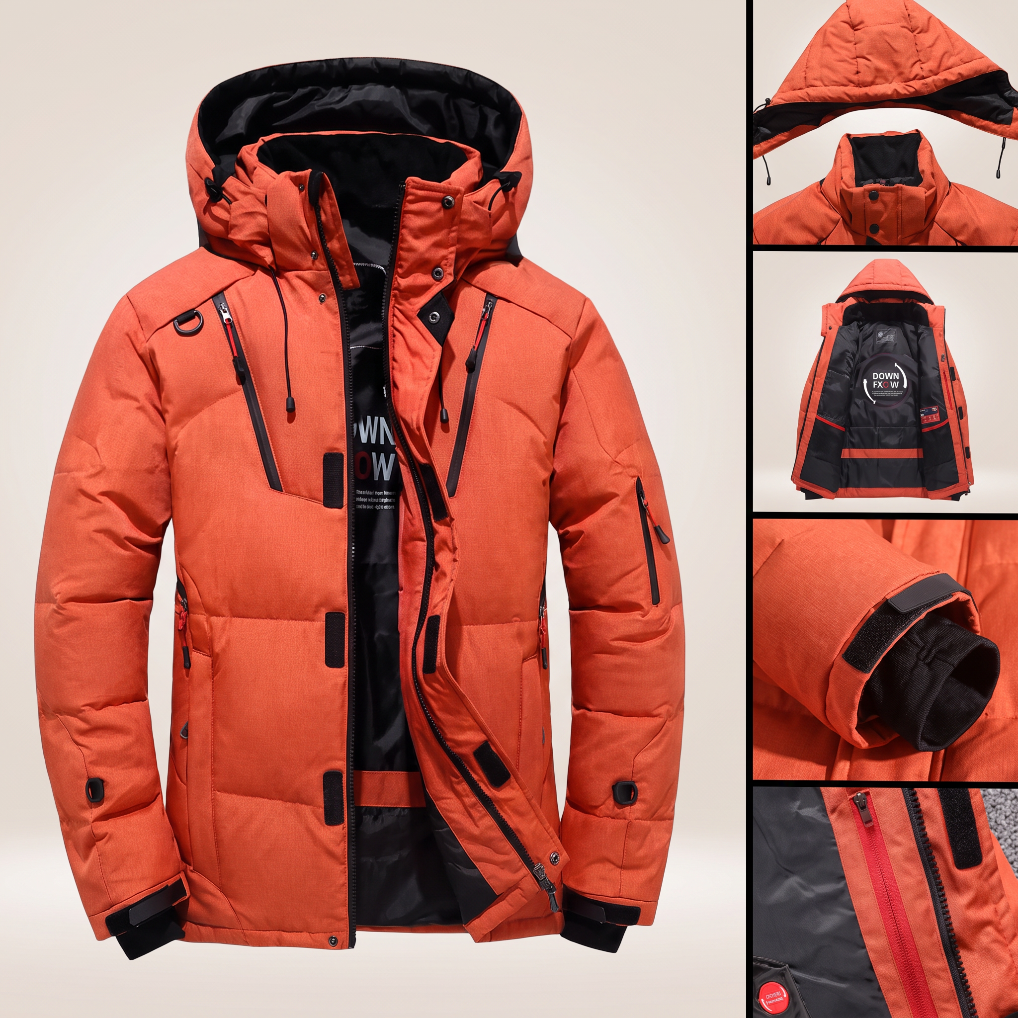 Claus | Kapucnis téli parka – 2. kép