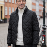 Theo | Cikcakk-steppelt férfidzseki – 4. kép
