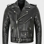 Felix | Bőrhatású biker dzseki – 1. kép