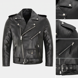 Felix | Bőrhatású biker dzseki – 2. kép