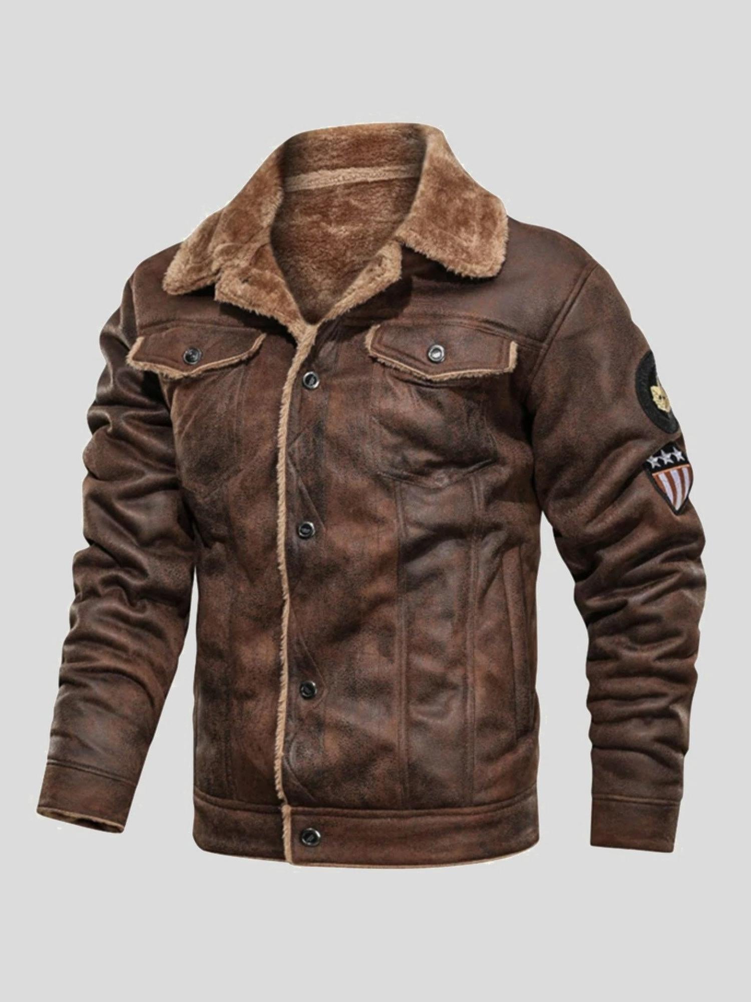 Arnulf | Vintage dzseki teddy gallérral – 1. kép
