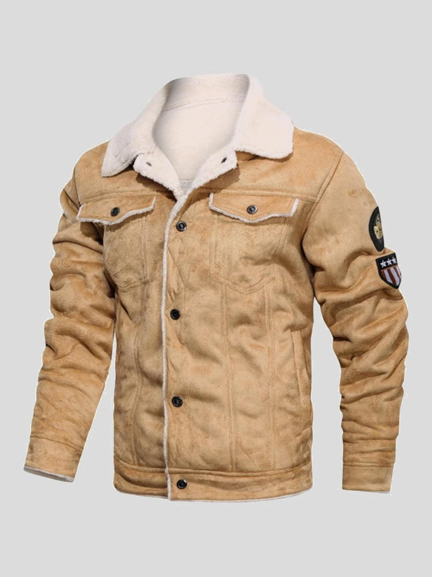 Arnulf | Vintage dzseki teddy gallérral – 4. kép