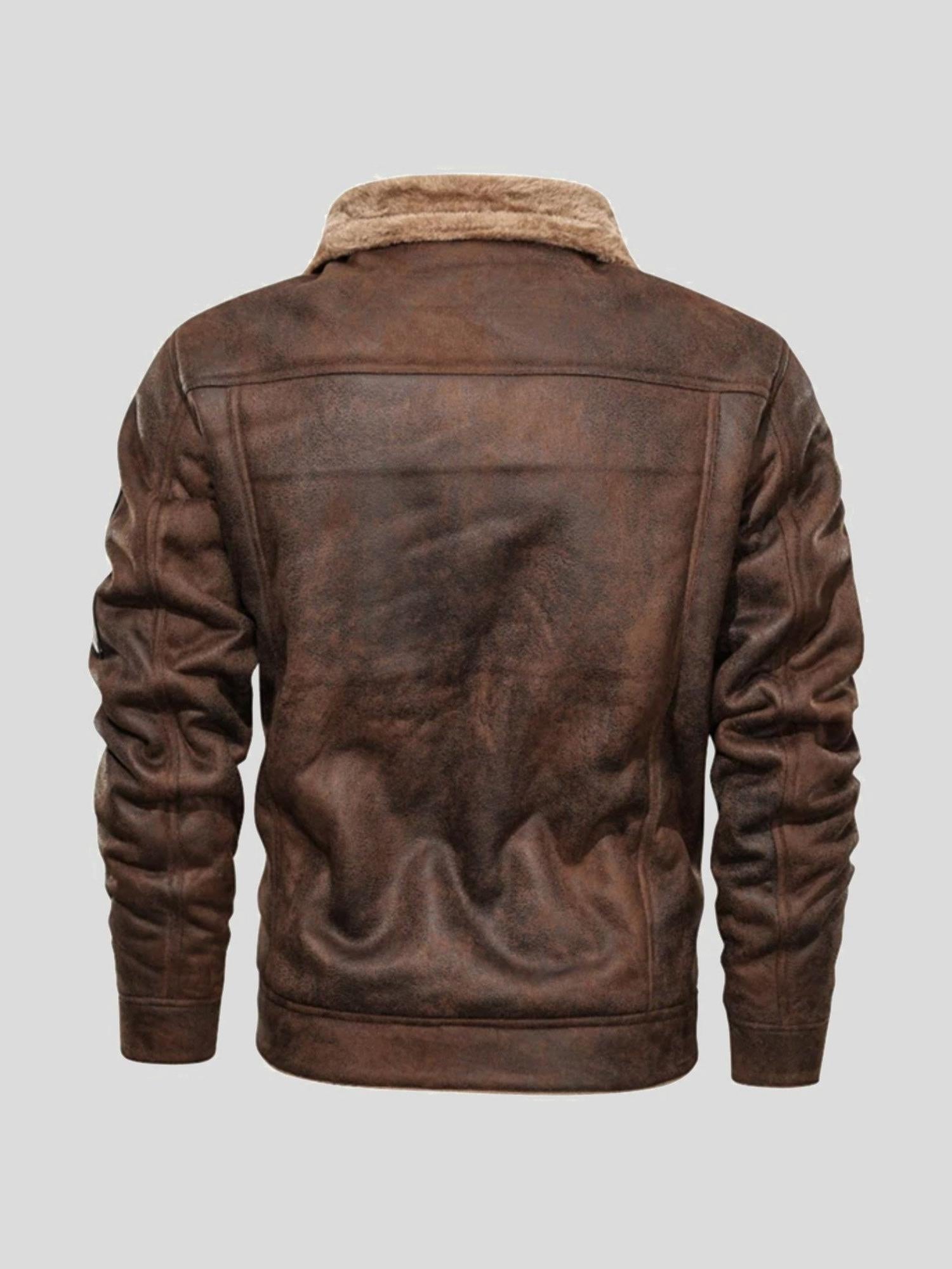 Arnulf | Vintage dzseki teddy gallérral – 5. kép