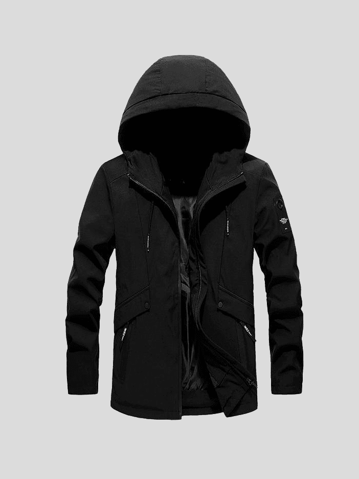 Gunnar | Sportos kapucnis outdoor dzseki – 1. kép