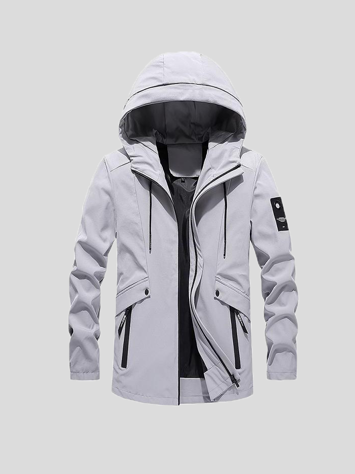 Gunnar | Sportos kapucnis outdoor dzseki – 3. kép
