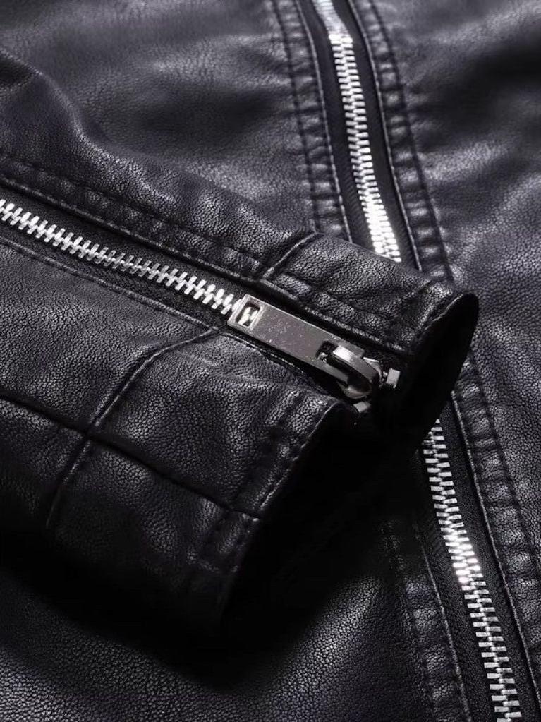 Max | Letisztult biker dzseki – 3. kép