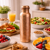 950 ml Gravírozott Réz Vizespalack