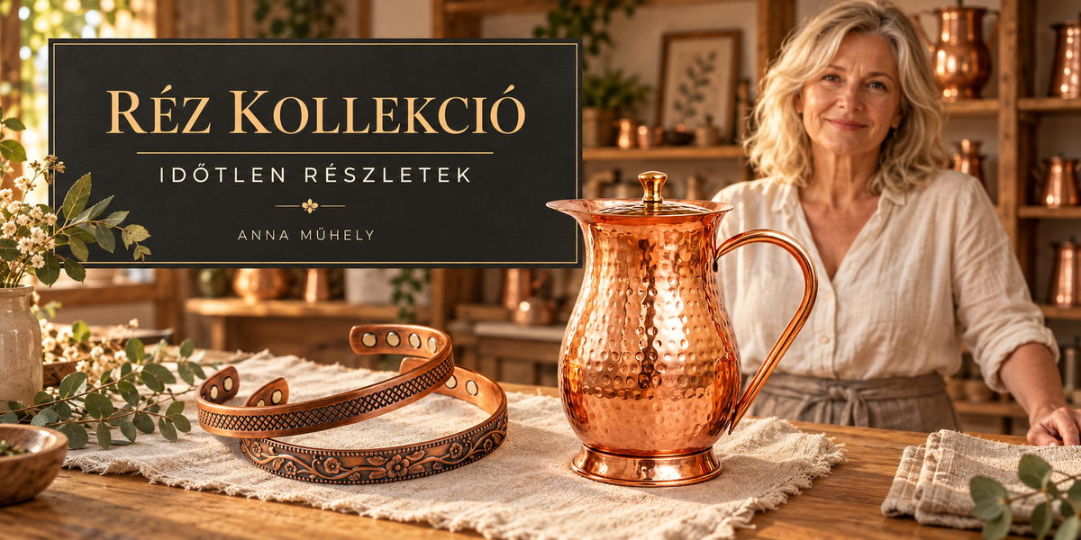 Anna Műhely – Réz Kollekció – Időtlen részletek