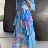 Cassia – Elegáns Chiffon Ruha