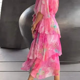 Cassia – Elegáns Chiffon Ruha