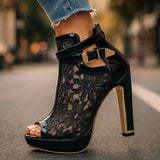 Liliána | Elegáns csipkés pumps