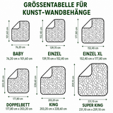 Művészi falikárpit – Mutiges Wildpferd