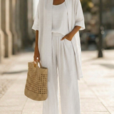 Isabella | Effortless Linen-Cotton Three-Piece Set