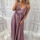 Szatén maxi // Firenze Ruha
