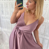 Szatén maxi // Firenze Ruha