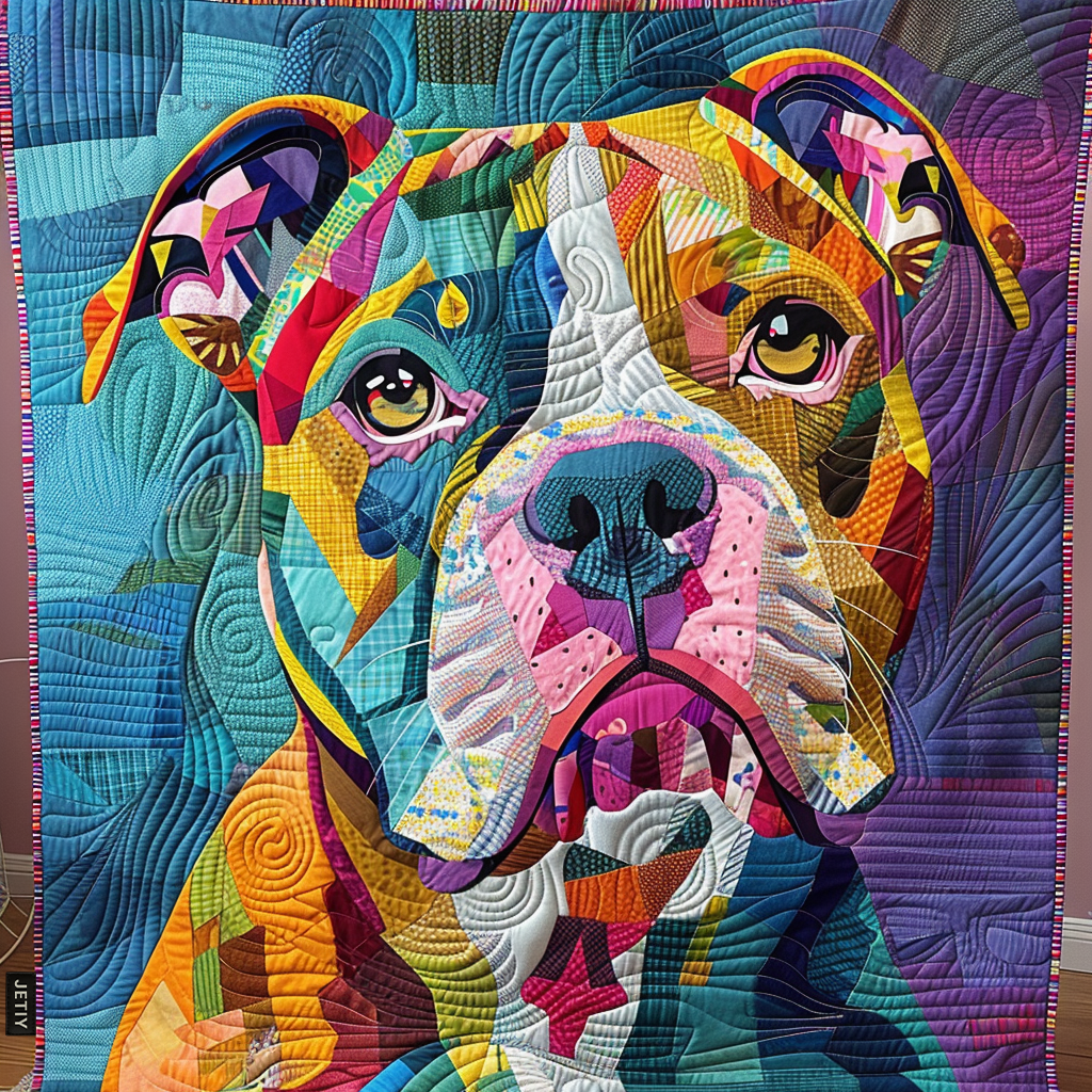 Steppelt ágytakaró – Báj Pup Colorburst