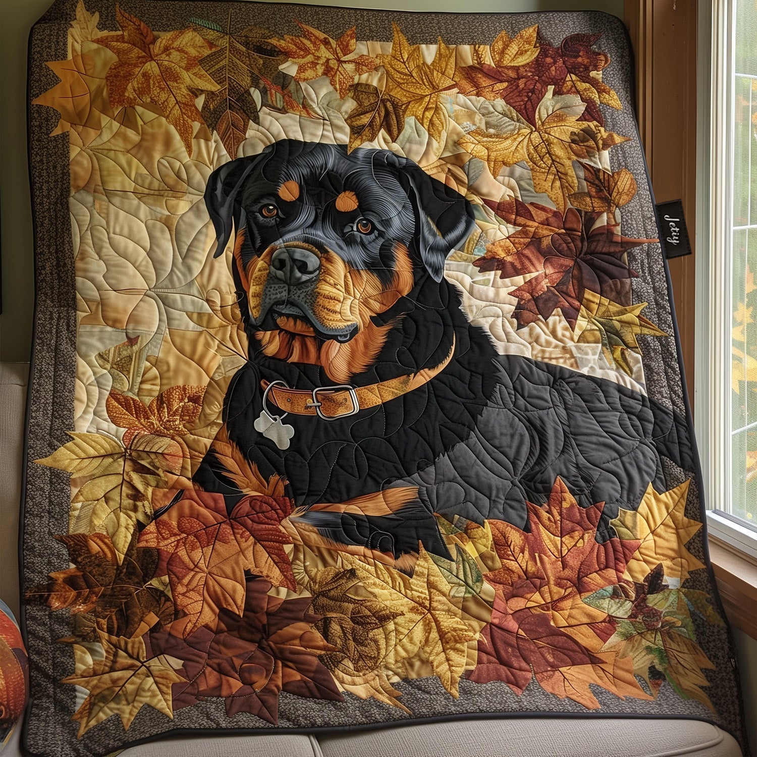 Steppelt ágytakaró – Rottweiler's őszi Breeze